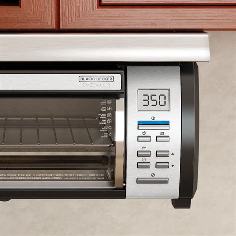 black decker under cabinet toaster oven stainless steel|undermount toaster oven spacemaker.